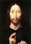 Hans Memling Christ Giving His Blessing oil